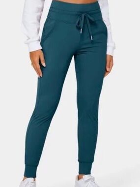 Women's Blue Drawstring Jogger Pants